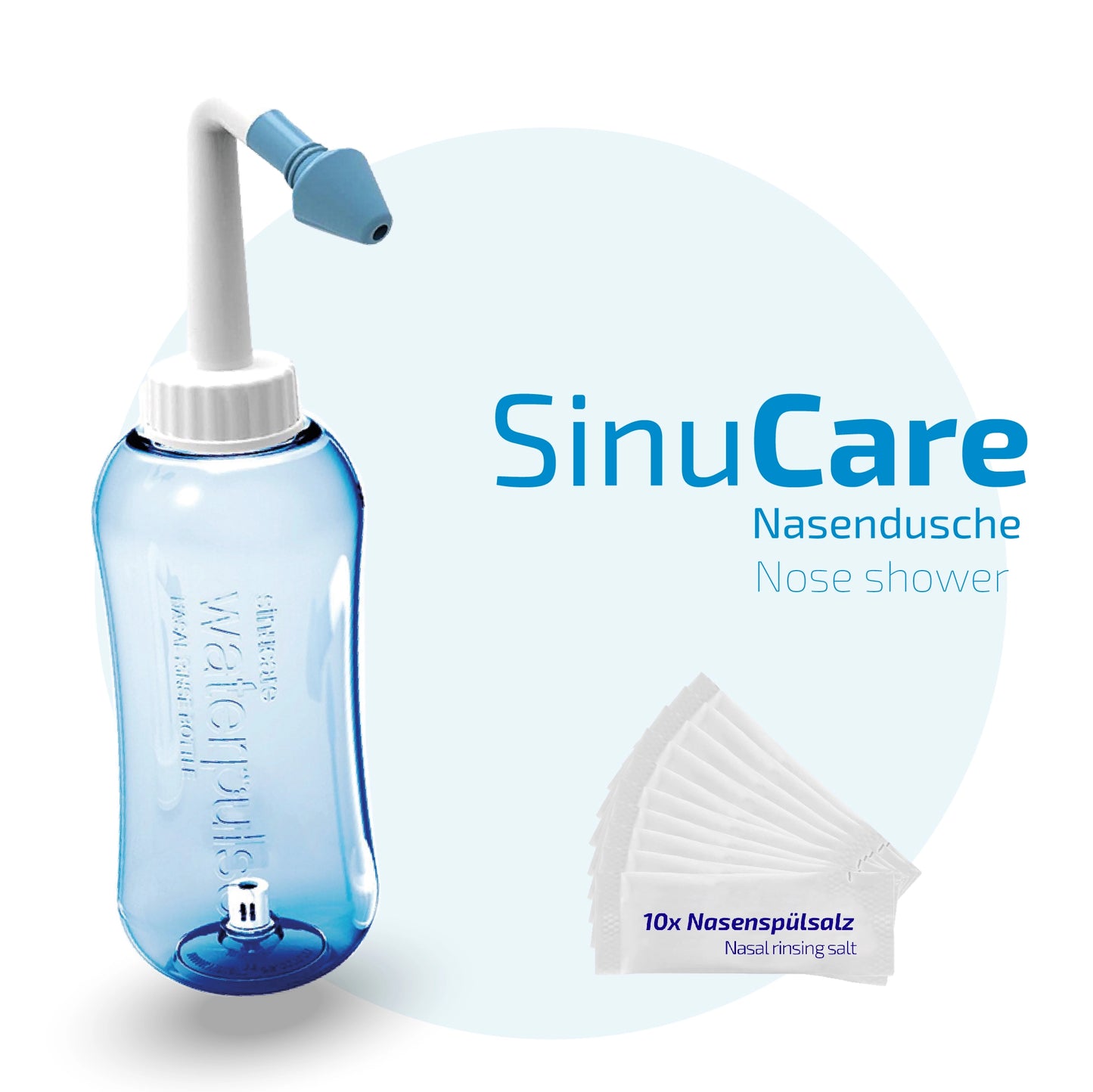 Nasivent Spar Set 3 – Nasendilatator Starter Set + Pflege-Spray + Nasendusche – Rundum-Pflege für deine Nase