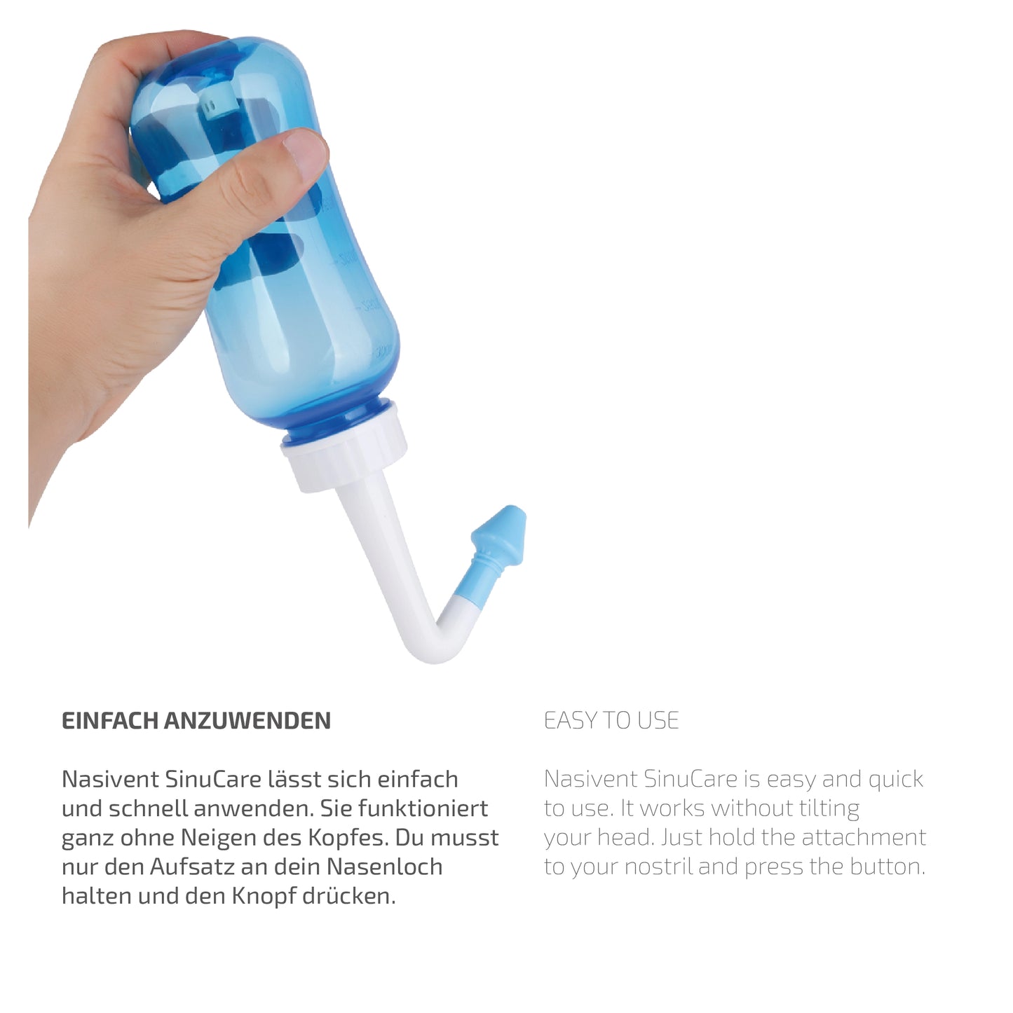 Nasivent Spar Set 2 – Nasendilatator Starter Set + Nasendusche Für freie Atmung & Nasenpflege