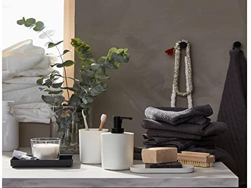 Ikea STORAVAN 3-teiliges Badezimmer-Set, weiß, klein