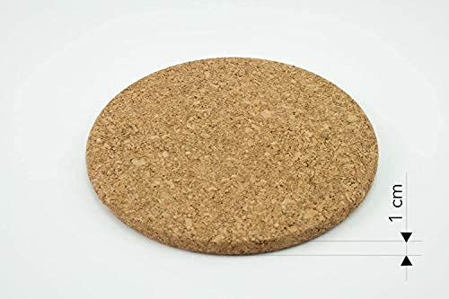 IKEA HEAT 3er Set Topfuntersetzer aus Kork 19cm Durchmesser Korkuntersetzer Untersetzer