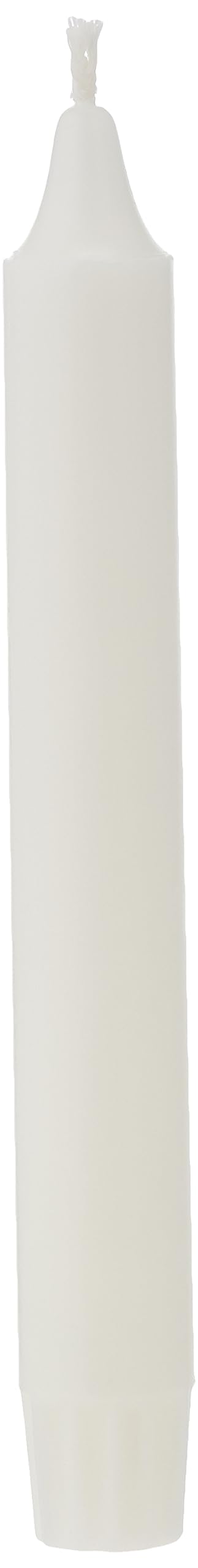 Ikea Kerzen-Kronleuchter-Stäbchen, geruchlos, Weiß, 19,1 cm, 20 Stück