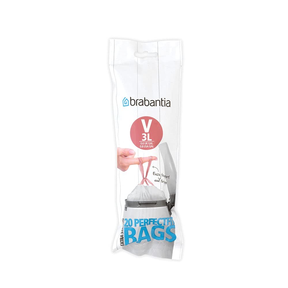 Brabantia Müllbeutel 3 Liter (V) (60 Stuck)