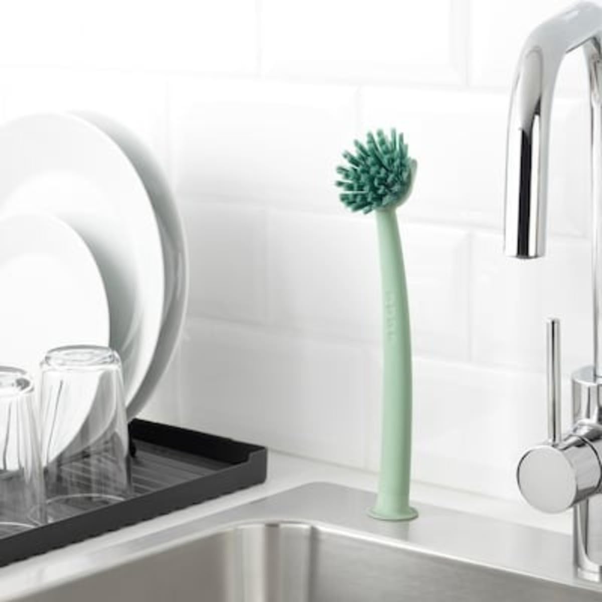 Ikea RINNIG Spülbürste, Grün