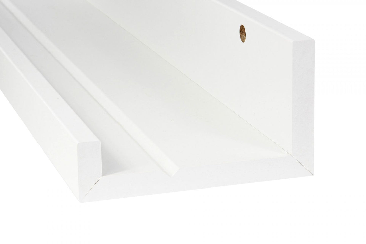 IKEA Mosslanda Bilderleiste Weiß, Holz, White, 55x 12 x 7 cm