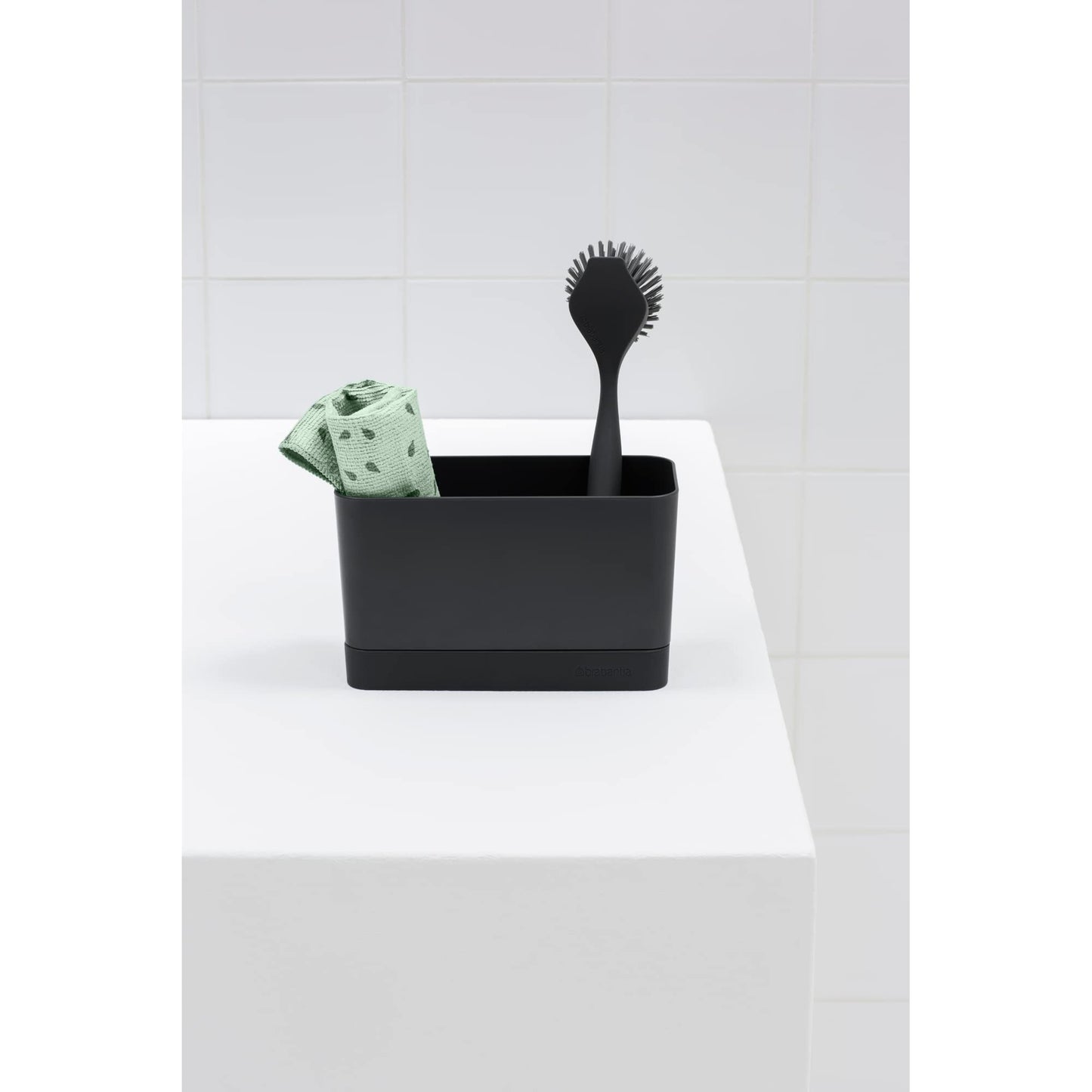 Brabantia Mikrofaser Reinigungstuch (2er Set), Hellgrau, 30 x 30 cm, 2-Einheiten