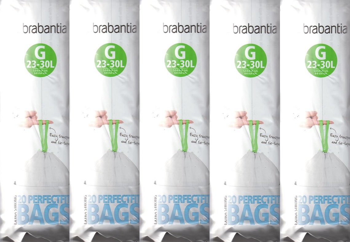Brabantia Müllbeutel-Spenderpackung, 60 Stück