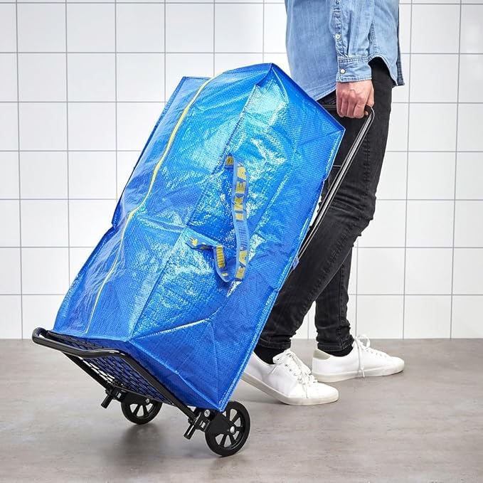 IKEA 901.491.48 Frakta Aufbewahrungstasche, blau, 4 Stück