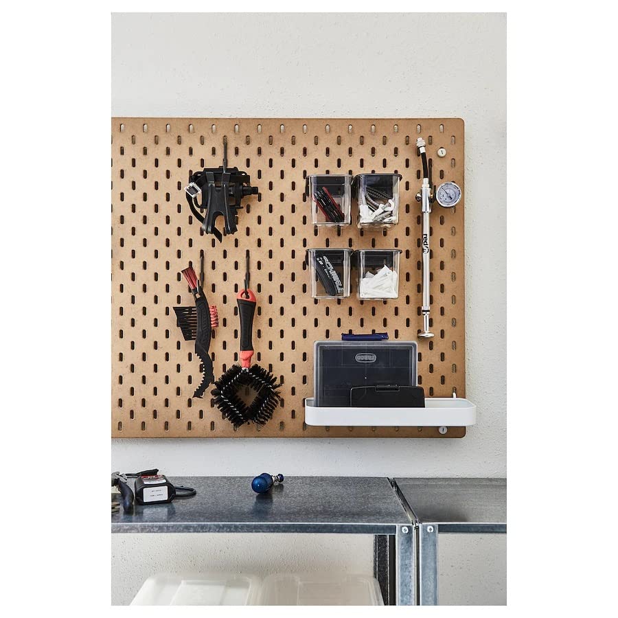Ikea Skadis 803.469.22 3-er Set mit Deckel, grau