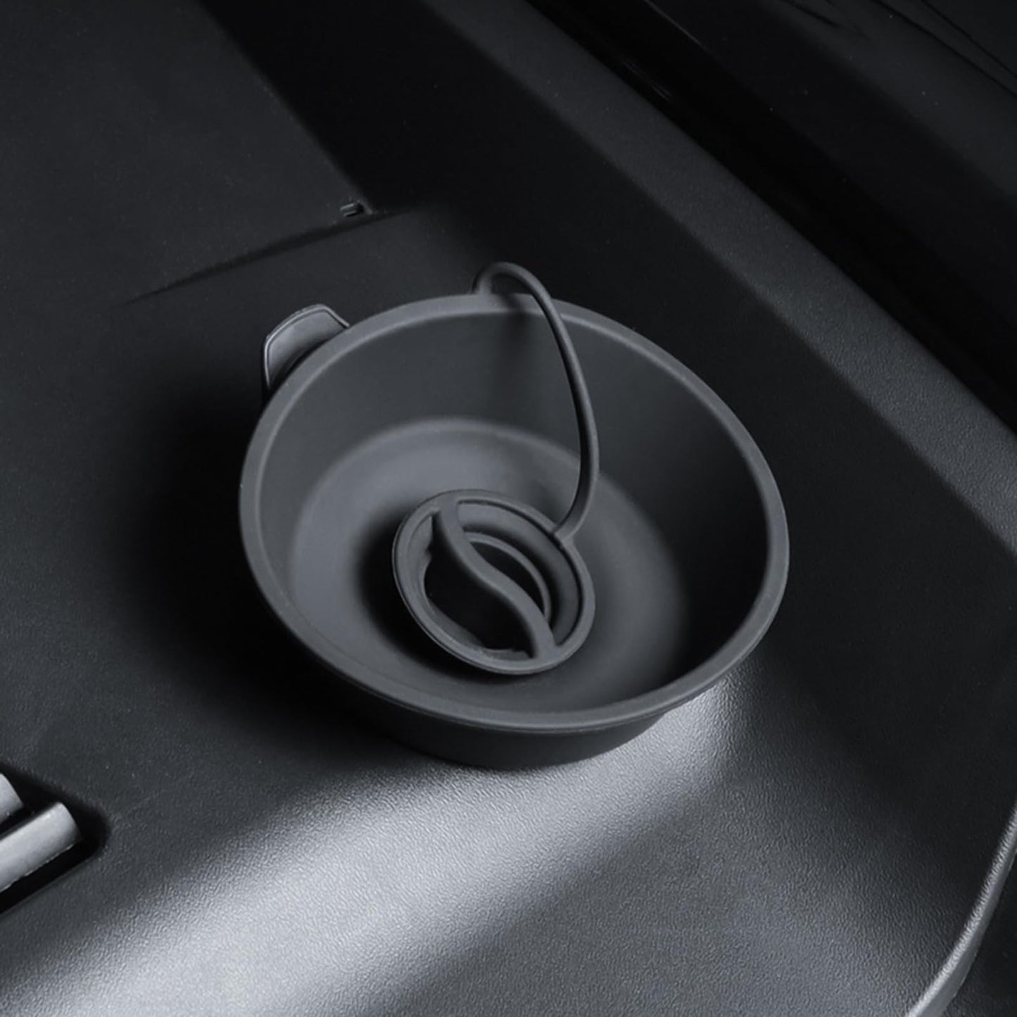 NOLOWY Automatischer Trichter für Flüssigkeiten, Flüssigkeitswechsel-Trichter, Nachfüllwerkzeug für Tesla-Modell 3/Y, gleichmäßiges Ausgießen aus ABS-Material in Wie Abgebildet