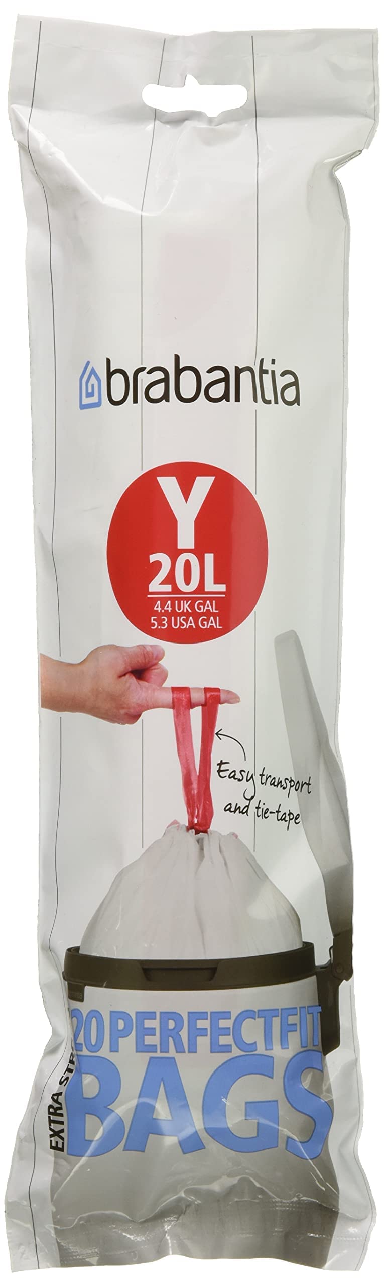 Brabantia Müllbeutel 20Liter (Y) (60 Stuck).
