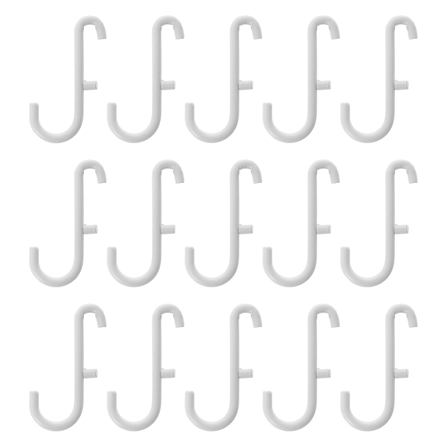 Ikea SKADIS Haken (für SKADIS Stecktafel), Weiß, 6 x 2,5 cm – 15 Stück