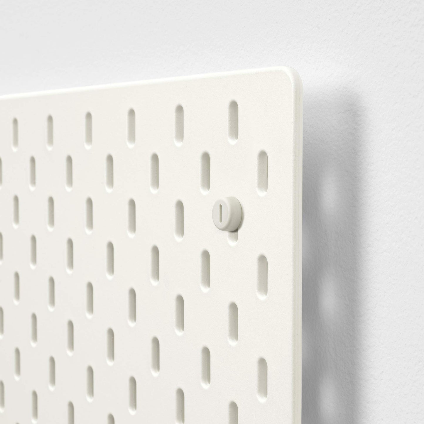 Ikea skådis pegboard weiß (56x56 cm)