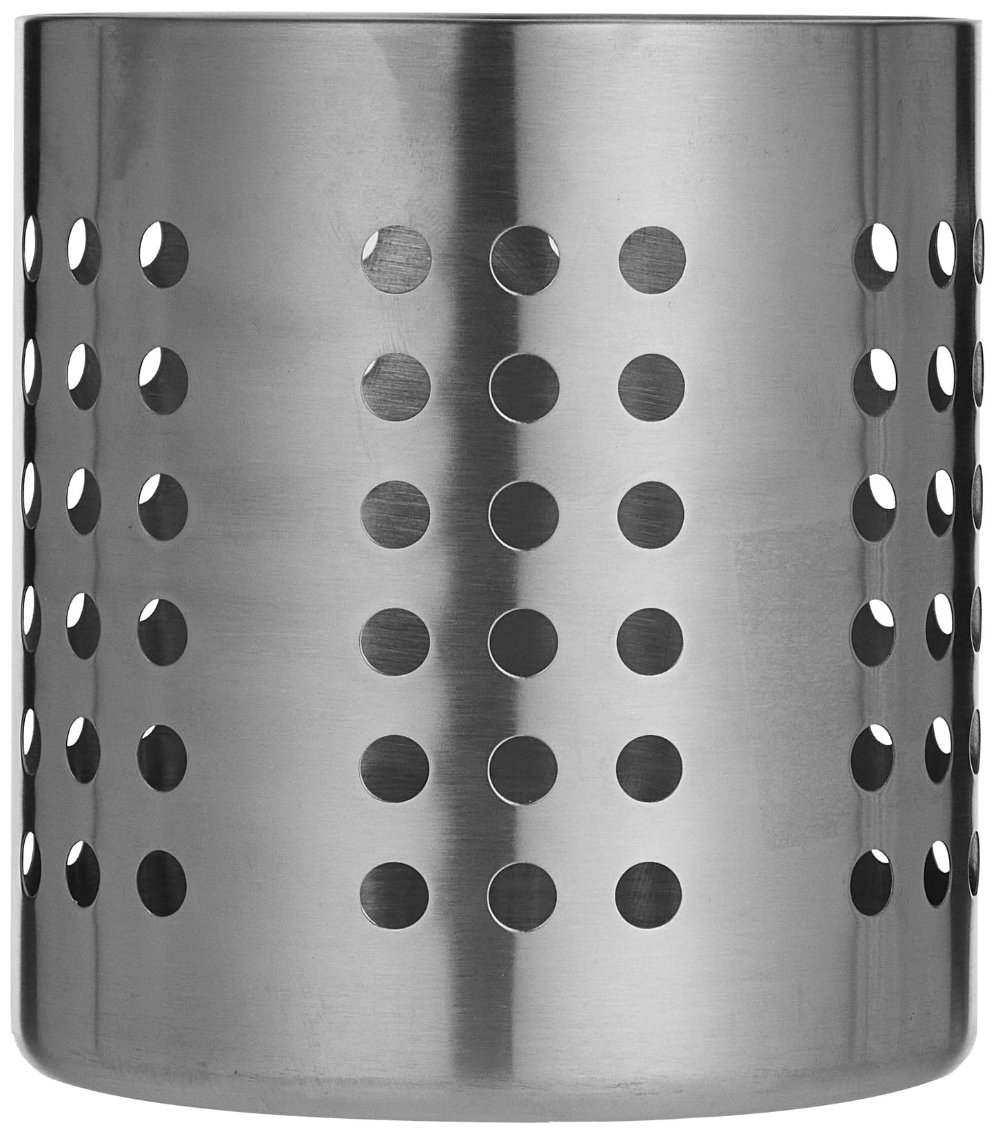IKEA Besteckkorb "Ordning" Besteckständer aus Edelstahl - Küchenutensilienhalter - 12cm Durchmesser -13,5cm Höhe