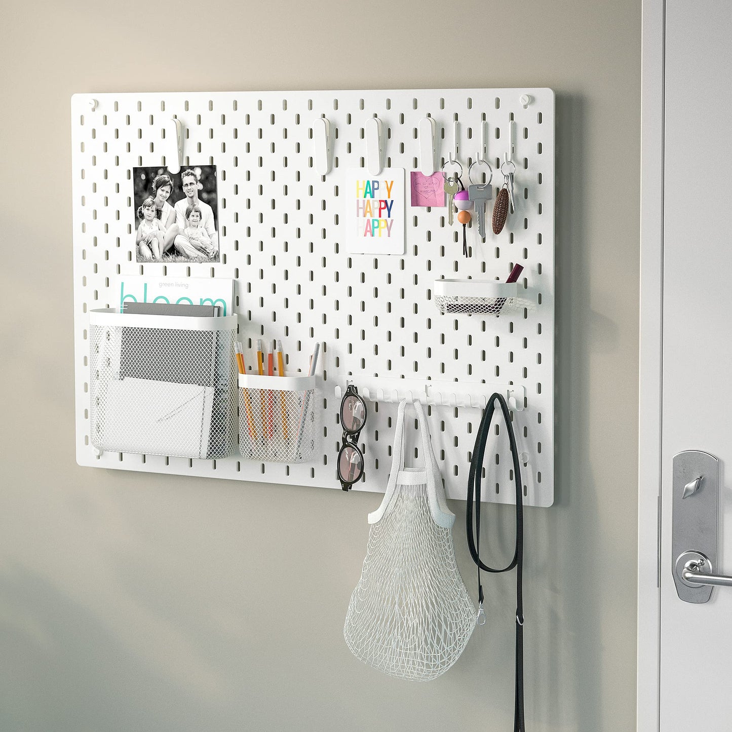 Ikea SKÅDIS Hakenleiste weiß