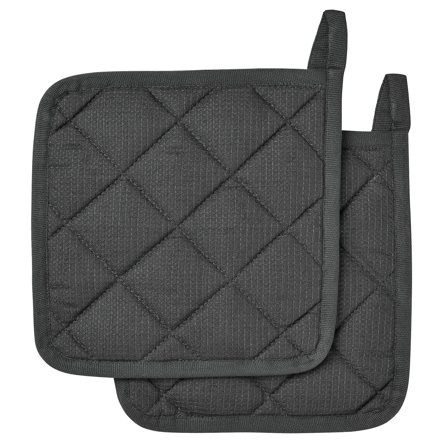 IKEA RINNIG Topflappen, 21 x 21 cm, Grau