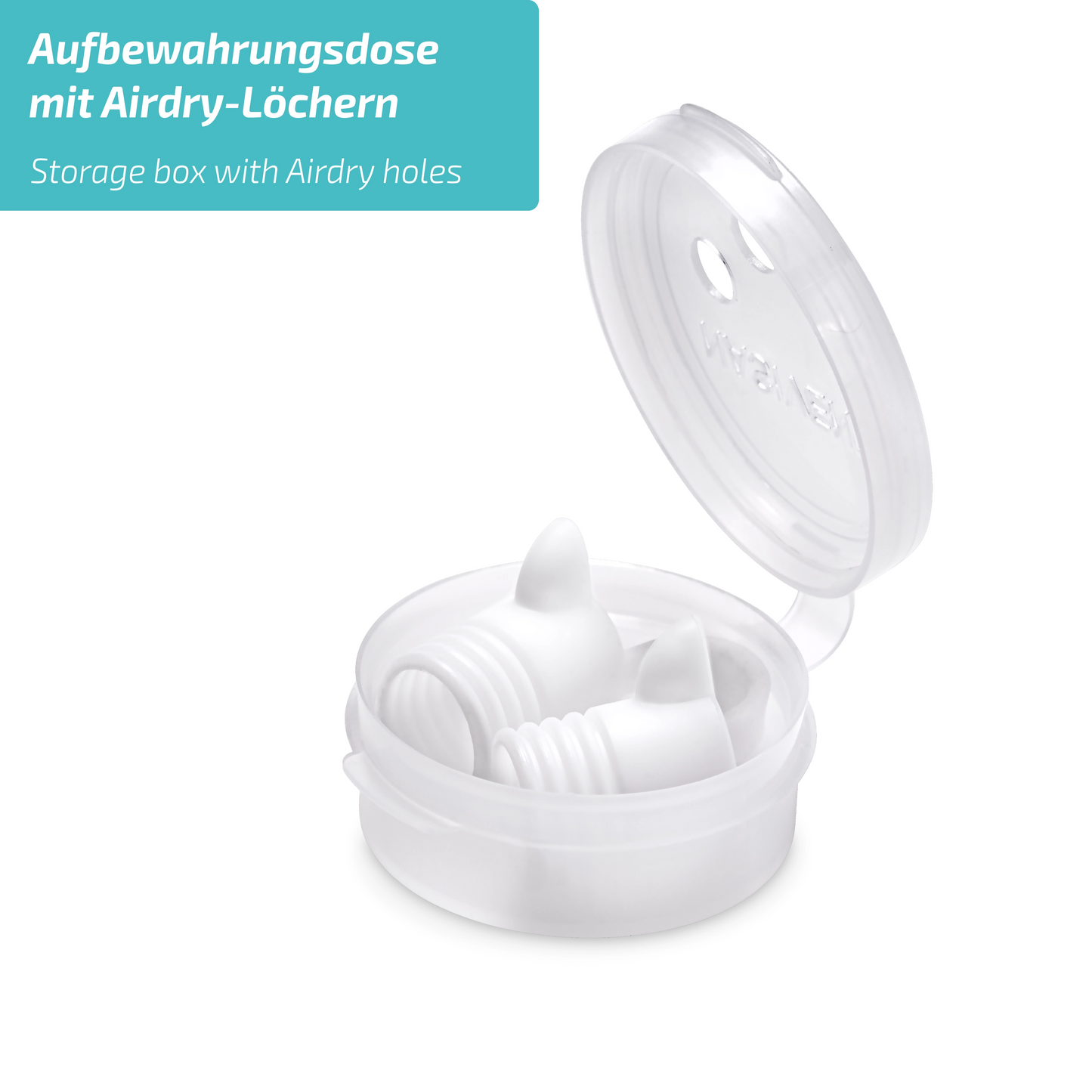 Nasivent Sport (2x XS) Snow White - Nasendilatator für bessere Atmung beim Training & Sport