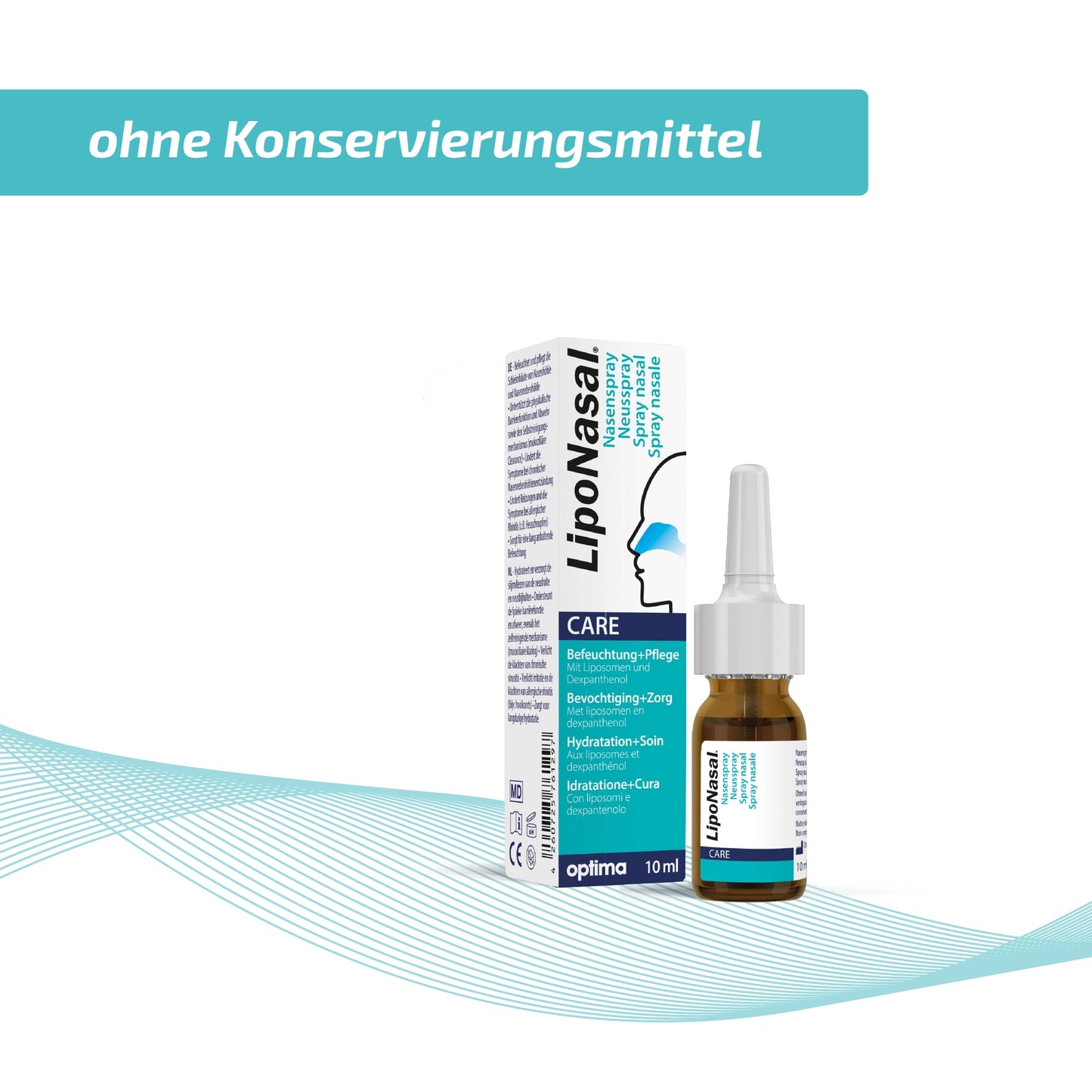 Spray nasal Liponasal 10 ml – Soulagement immédiat du nez sec