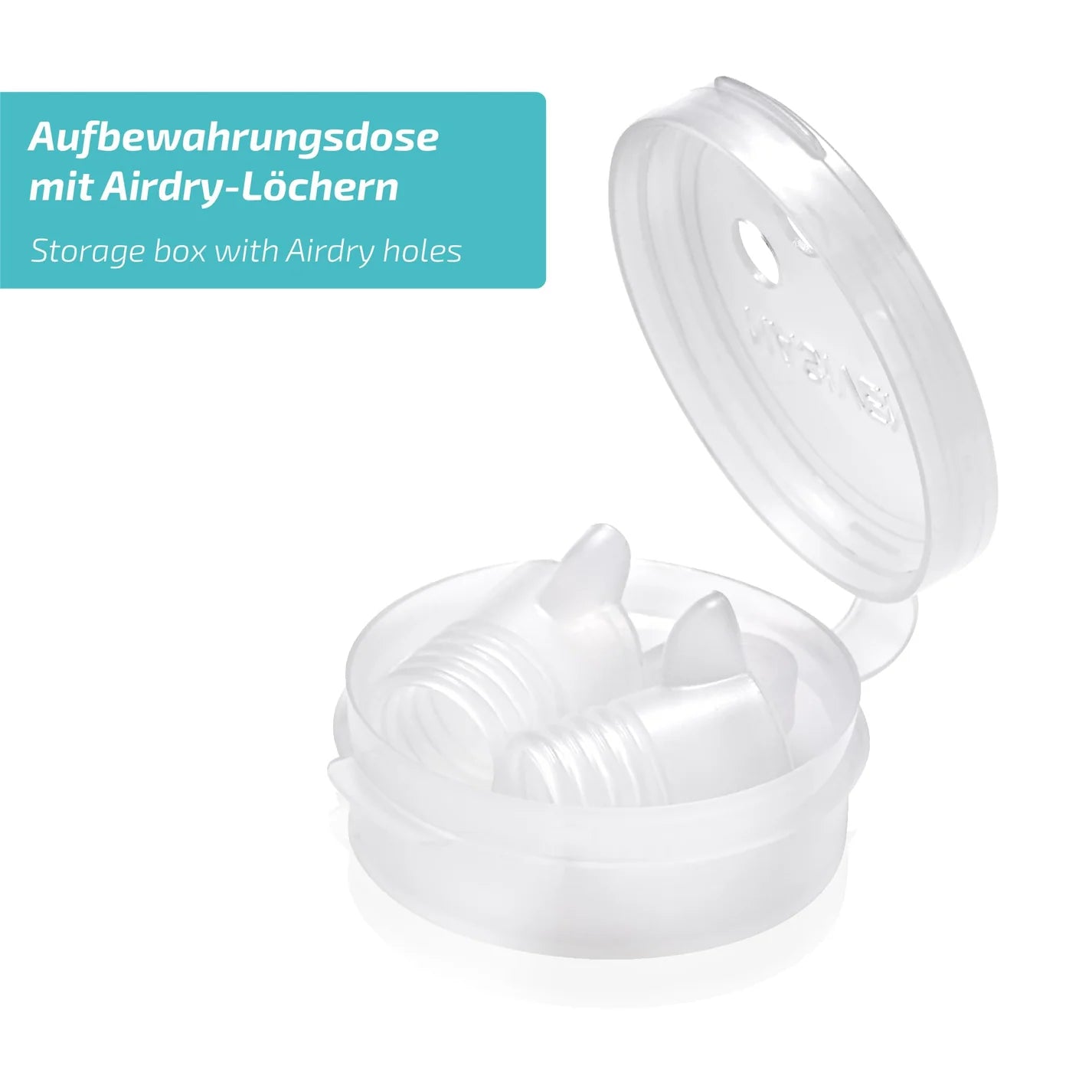 Nasivent Tube Plus® (2x L – 13 mm) Nasal Dilator for Improved Nasal Breathing & Against Snoring