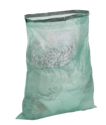 Zugband Müllbeutel - 60 Liter (90 Stück) - Reißfest & Flüssigkeitsdicht - 3er Pack (3 x 30 Stück) - Einfach einzeln entnehmbar ohne abreißen