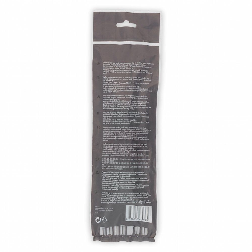 Brabantia, Weiß, 10-12 L/Größe X Mullbeutel