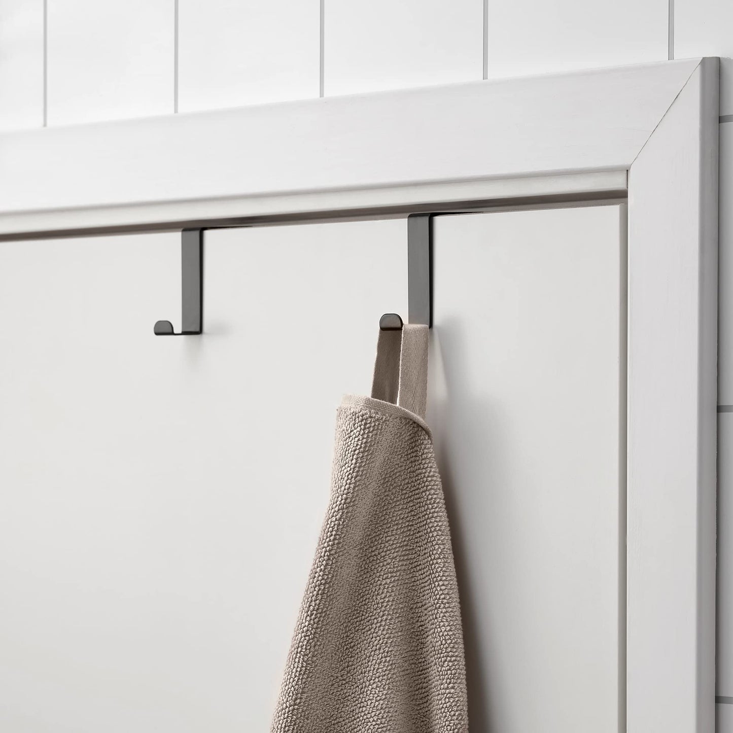 IKEA SKOGSVIKEN Türhaken, Schwarz