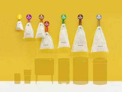 Brabantia Müllbeutel-Spenderpackung, 60 Stück