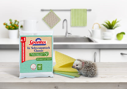 Spontex Schwammtuch Classic, 5 Stück