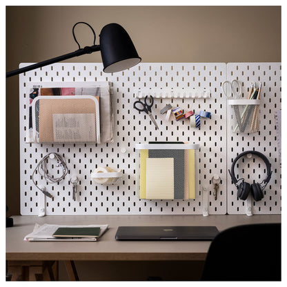 Ikea SKÅDIS Hakenleiste weiß