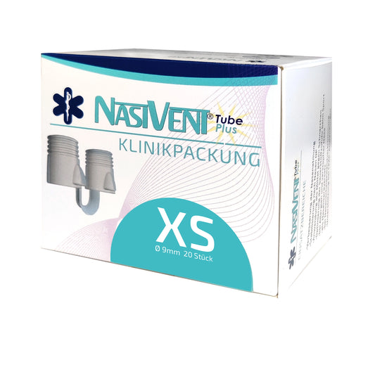 Nasivent Tube Plus – Klinikpackung Größe XS (20 Stück)